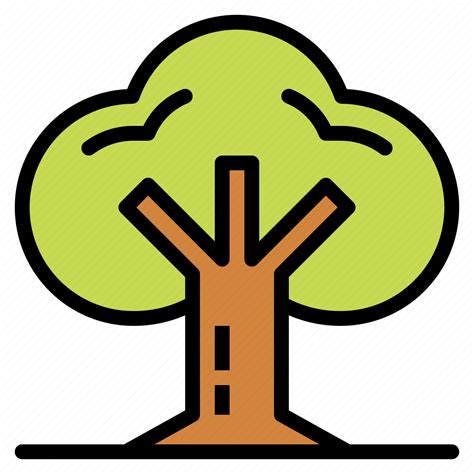 Botanical Garden Nature Tree Icon Download On Iconfinder