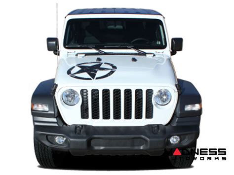 Jeep Gladiator Hood Graphic Kit Legend Star