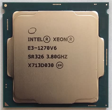 Intel Xeon E3-1270 v6 (CM8067702870648)