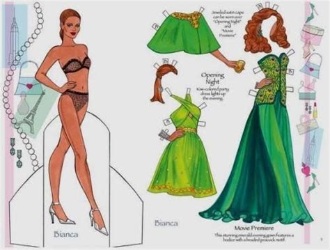 PAPERMAU Fashion Models Dress Up Paper Dolls By Dover Publications