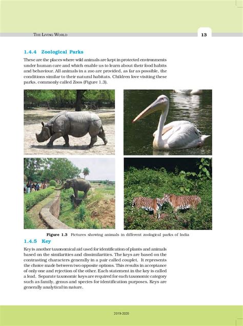 NCERT Book Class 11 Biology Chapter 1 The Living World AglaSem Schools