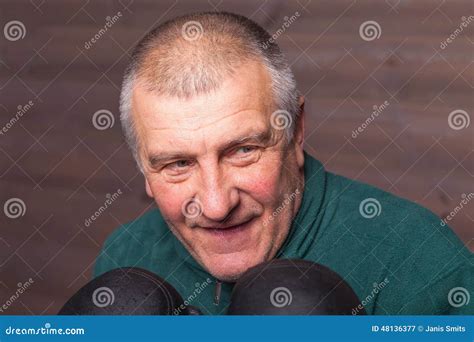 Strong Man Boxing Stock Image Image Of Boxer Handsome 48136377