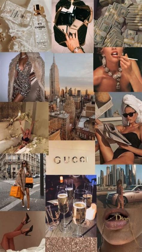 Beige Retro Travel Wallpaper Richgirl Visionboard Soft Nude Aesthetic Collage Hintergrund