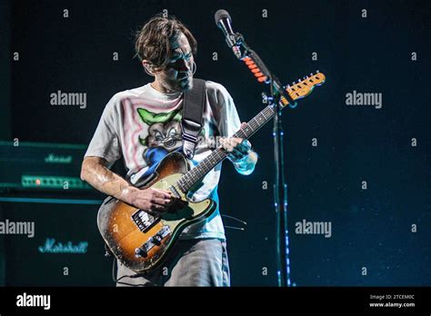 John Frusciante Guitar Red Hot Chili Peppers Live In Buenos Aires Argentina Stock Photo Alamy