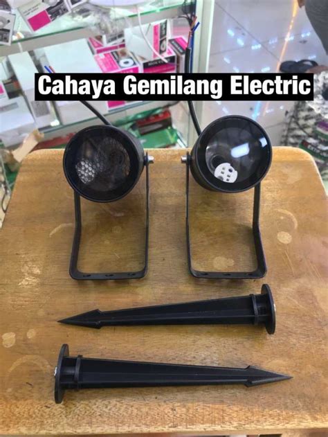 Jual Kap Lampu Sorot Taman Kosongan Mr16 Pohon Led Tusuk Tancap