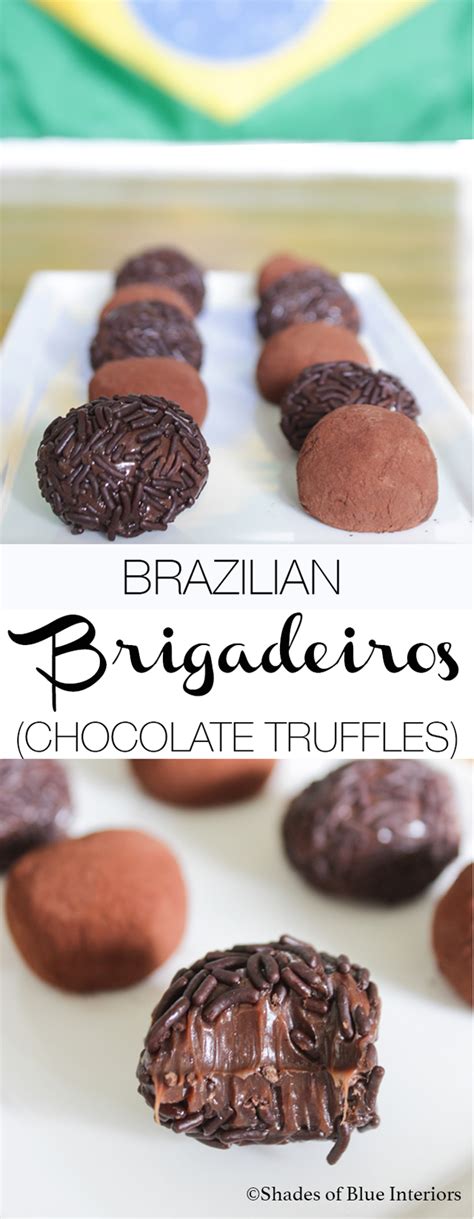 A Brazilian Recipe: Brigadeiro - Shades of Blue Interiors