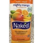 Naked Fruit Smoothie Mighty Mango Calories Nutrition Analysis More Fooducate