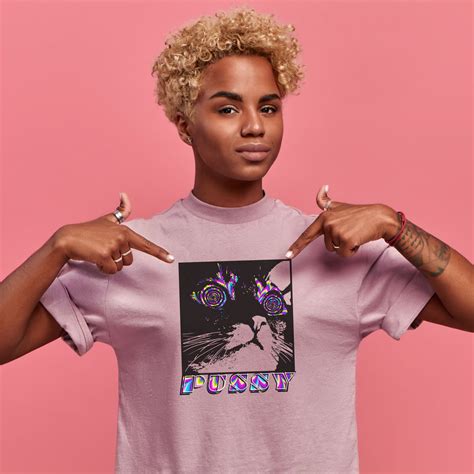 Psychedelic Pussy Cats T Shirt Sloth Cloth Design