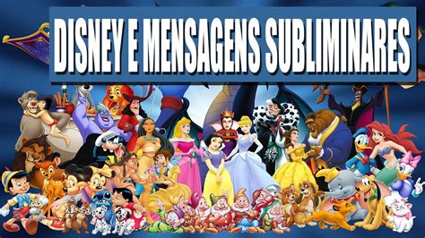 Mensagens Subliminares Em Desenhos Da Disney Youtube