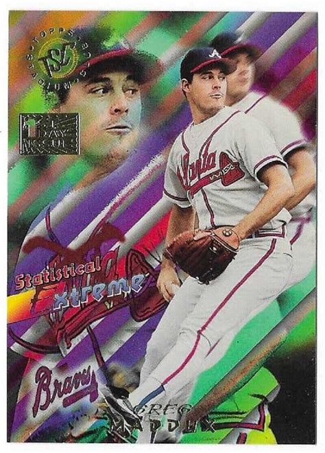 1995 Topps Stadium Club 1st Day Issue 46 Greg Maddux For Sale Online