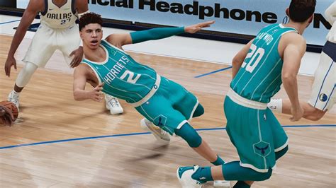 Nba K My Career Ps Ep Lamelo Ball Is Leaning Youtube