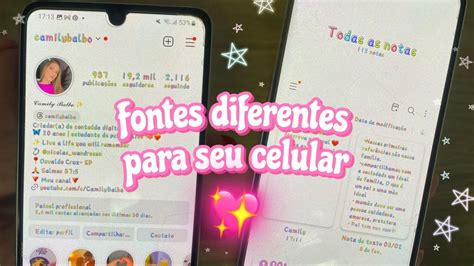 Como Mudar A Fonte Do Seu Celular Youtube