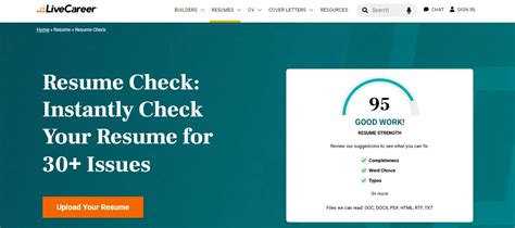 Best Ats Resume Checker Tools Software