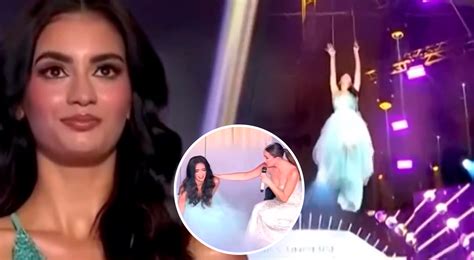 Candidata del Miss Universe Latina sufre HORRIBLE caída desde las alturas EN VIVO El Popular