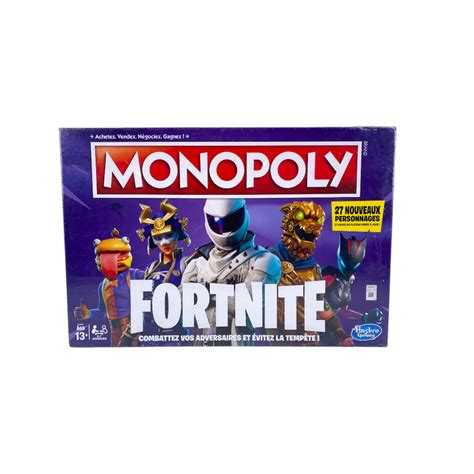 Monopoly Fortnite Édition 2018 Hasbro Beebs