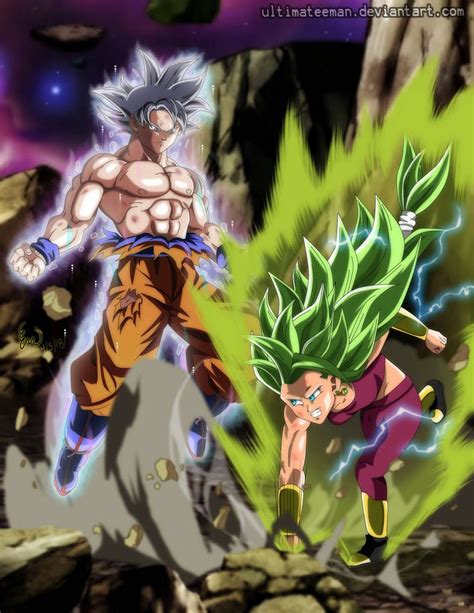 Goku Vs Kefla Rematch By Ultimateeman Dragon Ball Gt Dragon Ball