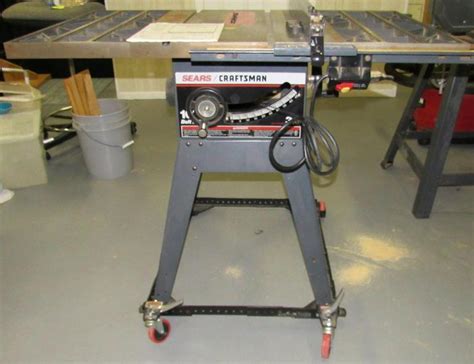 Auction Ohio Sears Craftsman Table Saw