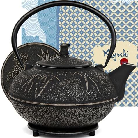 Amazon Suyika Japanese Tetsubin Tea Kettle Cast Iron Teapot With