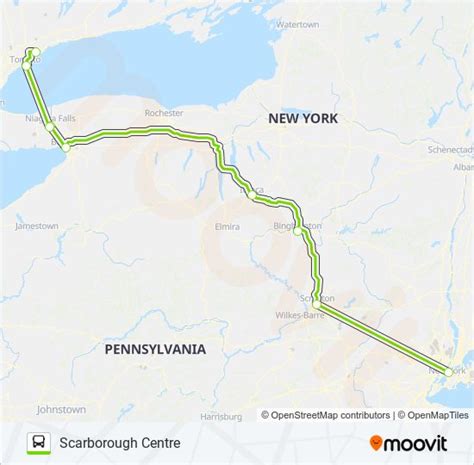 Ruta Flixbus Horarios Paradas Y Mapas Scarborough Centre