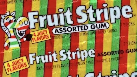 Why Was The Colorful Fruit Stripe Gum Discontinued