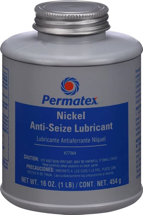 Permatex 77124 Nickel Anti Seize Lubricant 8 Oz 453 Gramos 16 Onzas