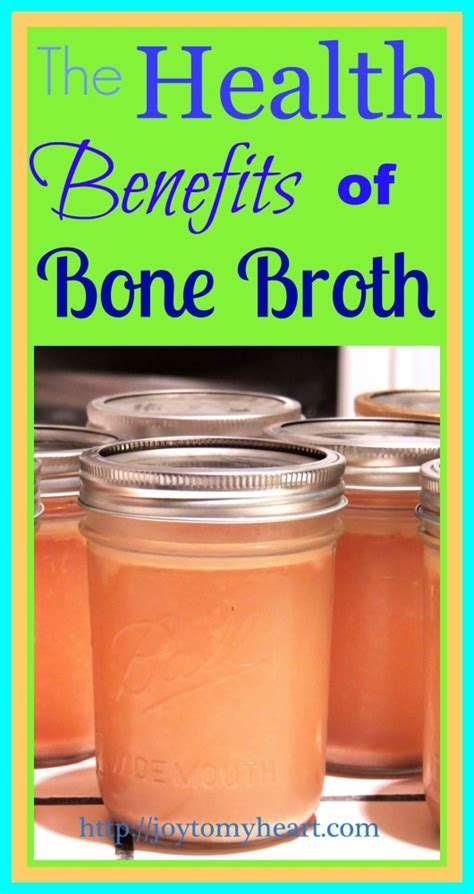 The Health Benefits Of Bone Broth