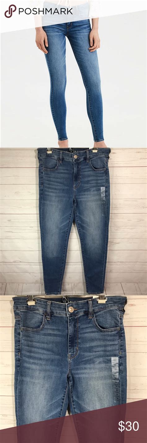 American Eagle Next Level Stretch Hi Rise Jegging Womens Jeans Skinny