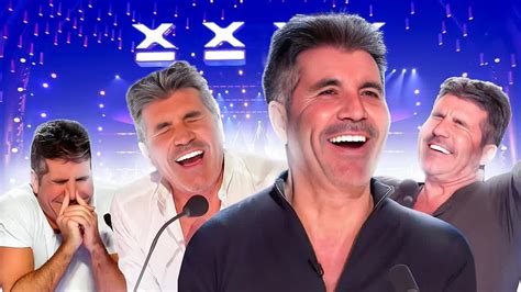 When Simon Cowell Laughs Out Loud Top 10 Funniest Comedians Ever 😂