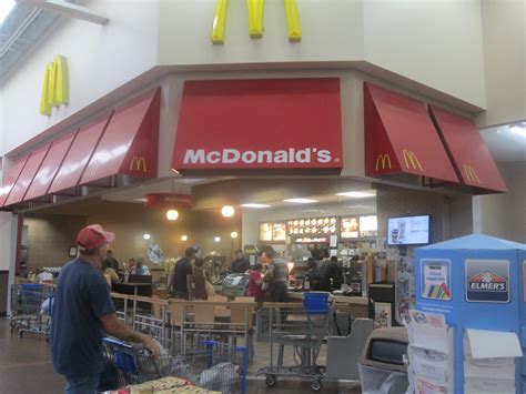 McDonald's inside Walmart | Horseheads, NY. | Random Retail | Flickr