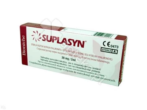 SUPLASYN 20 Mg 2ml Strzyk Apteko Pl Internetowe Zakupy