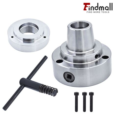 Findmall 5c Collet Lathe Chuck Closer With Semi Finished Adp 2 1 4 X 8 Thread Ebay