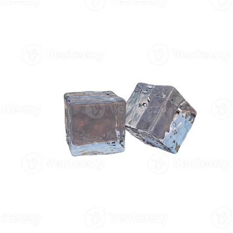 Two Ice Cubes 3d Render 22097254 Stock Photo At Vecteezy