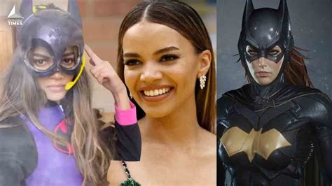 Batgirl Star Leslie Grace Dresses In Badass DC Hero Costume For Halloween