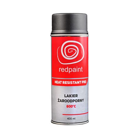 Redpaint Pro Lakier Aroodporny Czarny Spray C Za Z Z