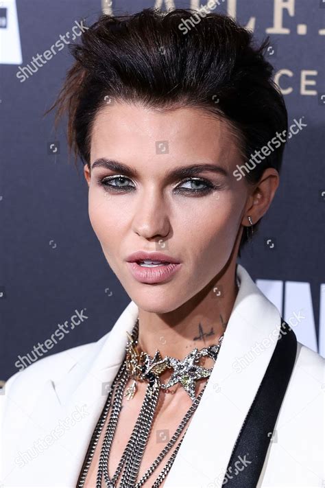 Ruby Rose Editorial Stock Photo Stock Image Shutterstock