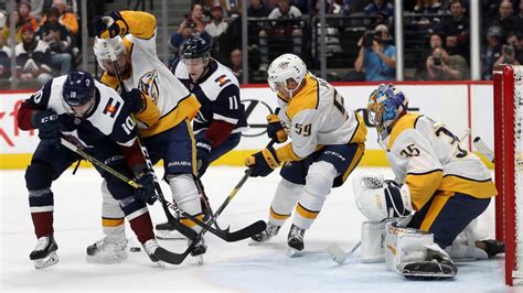 Highlights Nashville Predators 4 Colorado Avalanche 1 Nbc Sports