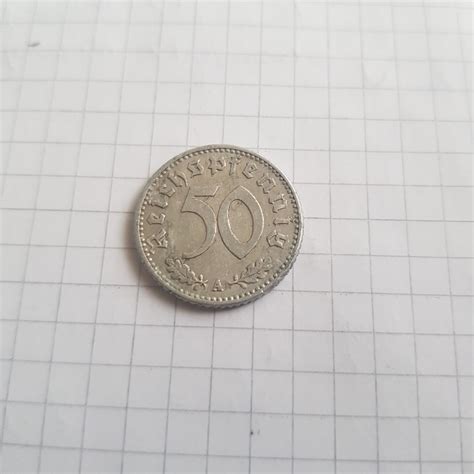 50 Pfennig 1943 A Niemcy Radom Licytacja Na Allegro Lokalnie