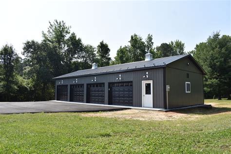 Black And Charcoal Garage In Midlothian Va