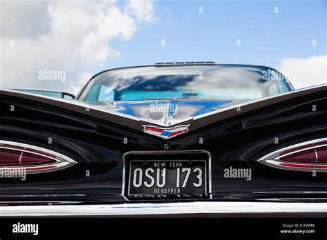 1960 Chevrolet Impala Sedan Rear View Stock Photo Alamy