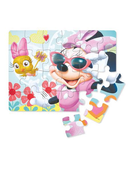 Minnie Mouse Wooden Jigsaws 3 Pack Wooden Jigsaw Minnie Mouse Minnie