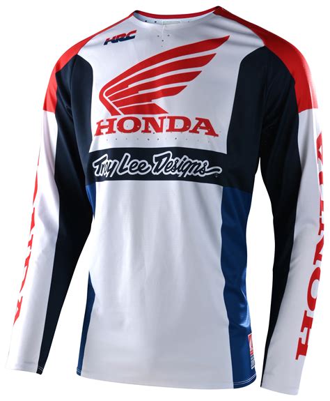 Troy Lee Se Pro Quattro Honda Jersey Off Revzilla