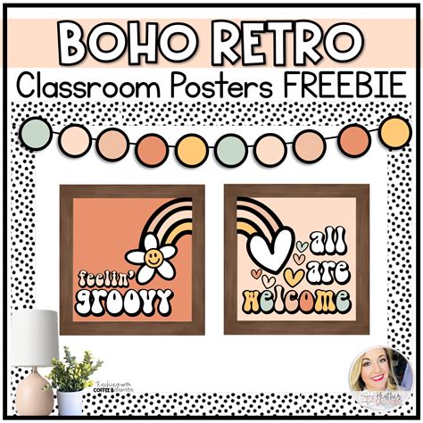 Retro Classroom Decor Boho Printable Posters Made By Teachers