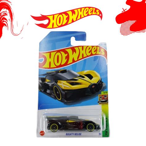 Jual Hot Wheels Bugatti Bolide Hitam List Kuning HW Exotic Shopee Indonesia