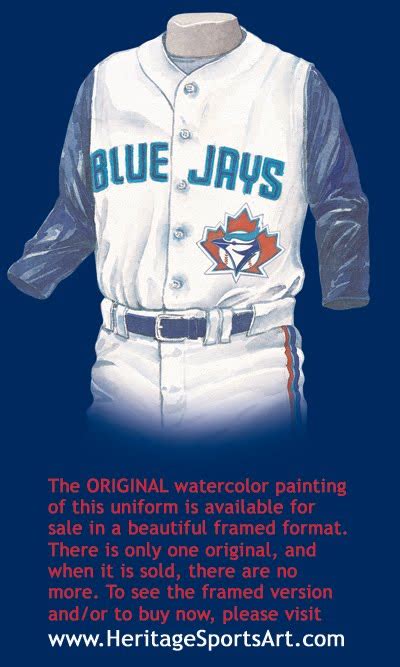 Toronto Blue Jays Uniform And Team History Heritage Uniforms And Jerseys And Stadiums Nfl