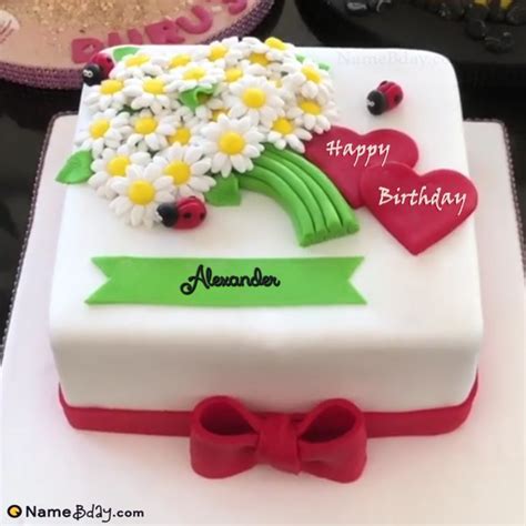 Happy Birthday Alexander Images Of Cakes Cards Wishes