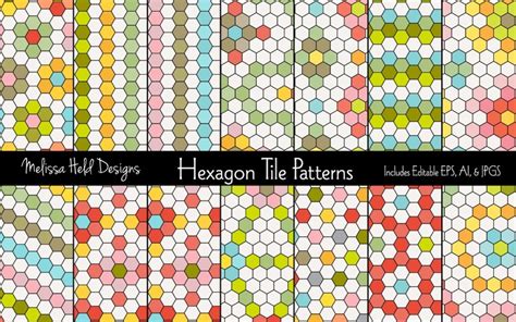 Hexagon Tile Pattern #116387 - TemplateMonster