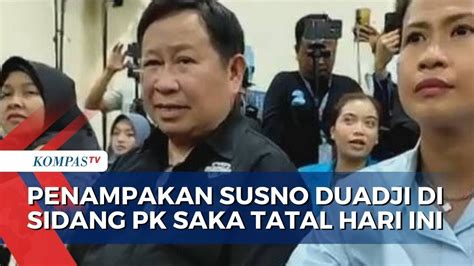 Susno Duadji Hadir Sebagai Ahli Dan Beri Keterangan Di Sidang Pk Saka