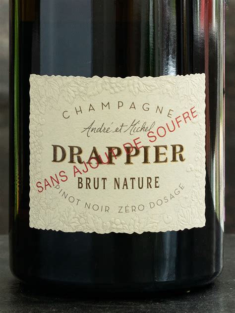 Шампанское Drappier Brut Nature Zero Dosage Sans Soufre купить в ...