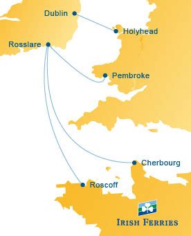 Group travel on ferries from Ireland to the UK and France with Irish ...