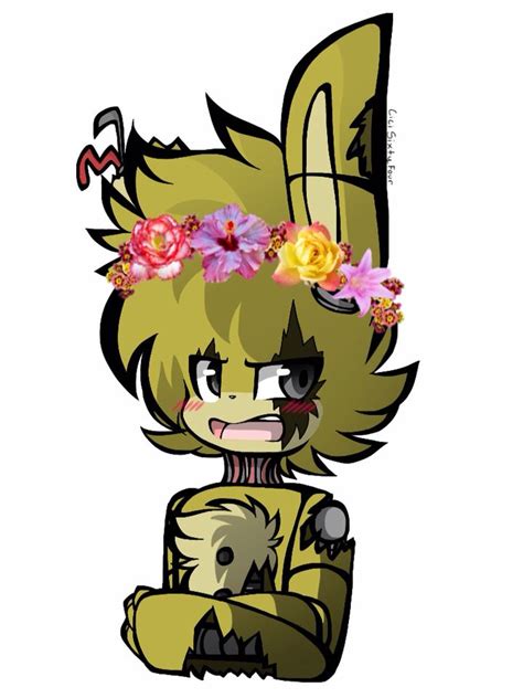 FNAF 3 cute Springtrap | Fnaf drawings, Fnaf art, Cute art